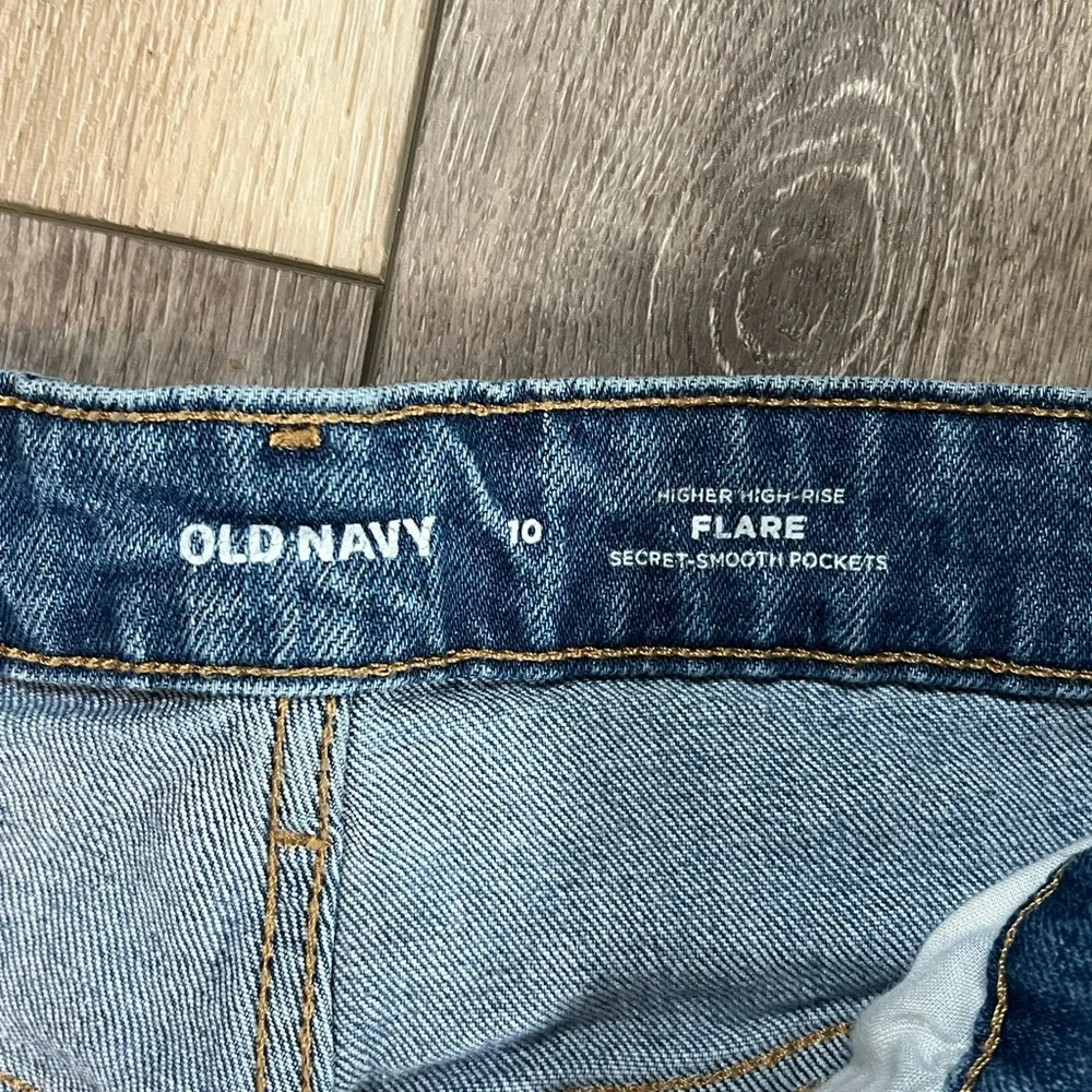High Rise Flare Jeans-LIKE NEW - Picture 3 of 3